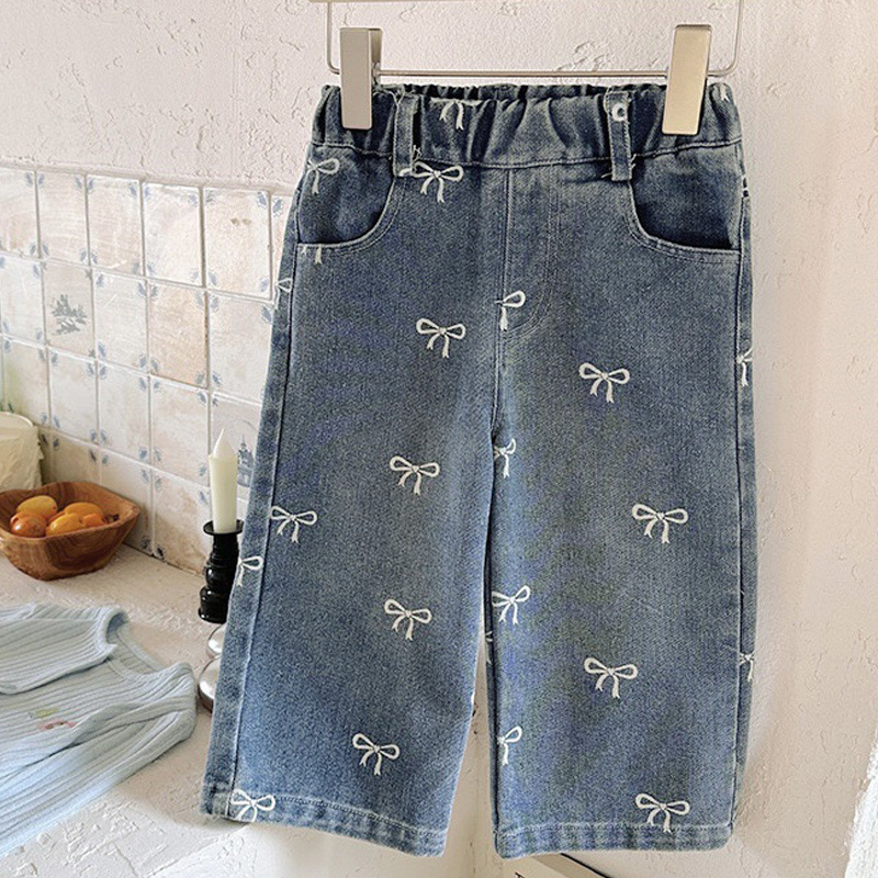 Baby Clothing Drawing - Girls Spring Autumn Jeans New Children