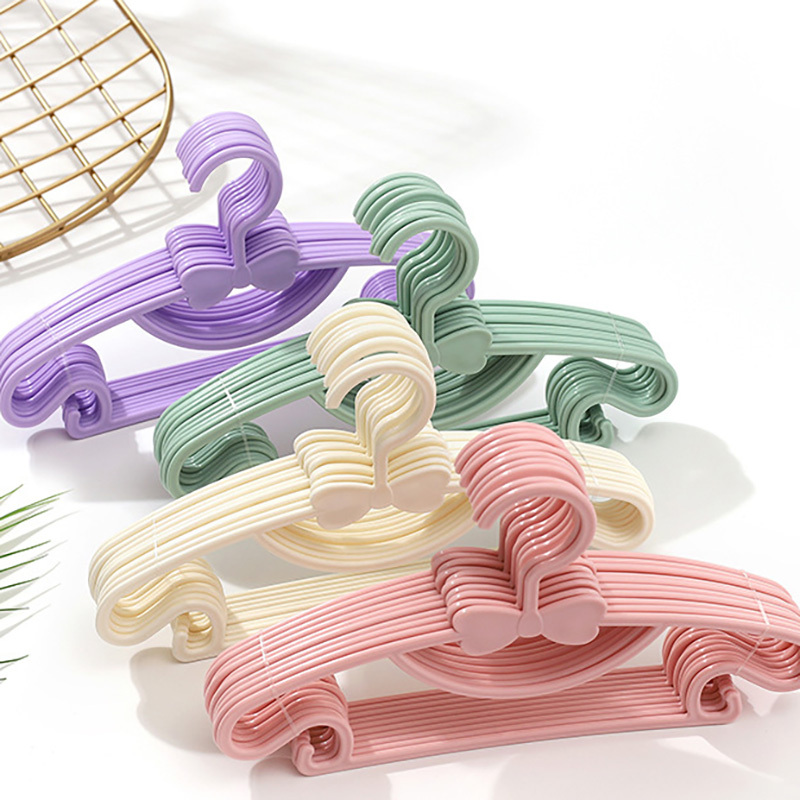 Baby Clothing Hangers - 10 Pieces of Children's Hangers, Portable