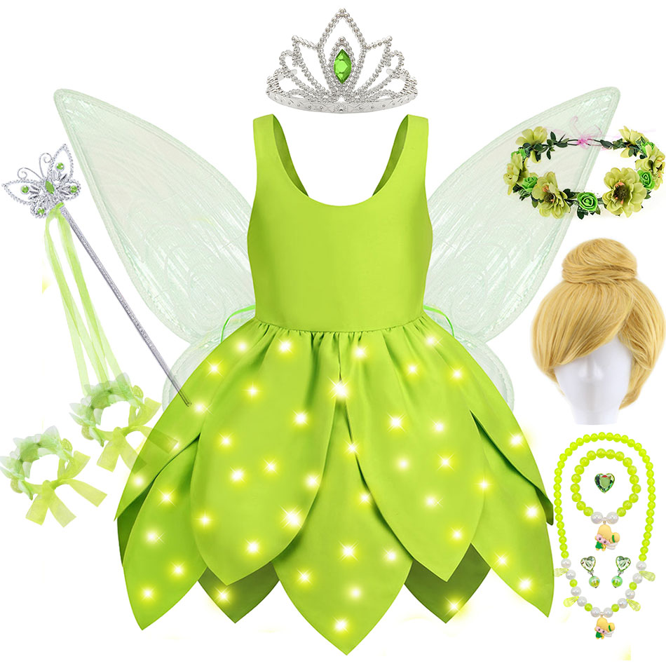 Baby Clothing Dresser - Baby Girl Tinker Bell Fairy Dress