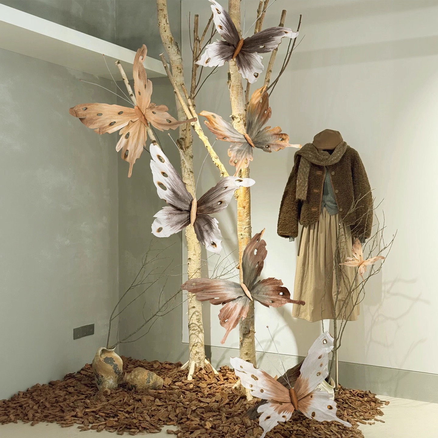 Baby Clothing Stores - CX Indoor Autumn Autumn Butterfly Beauty