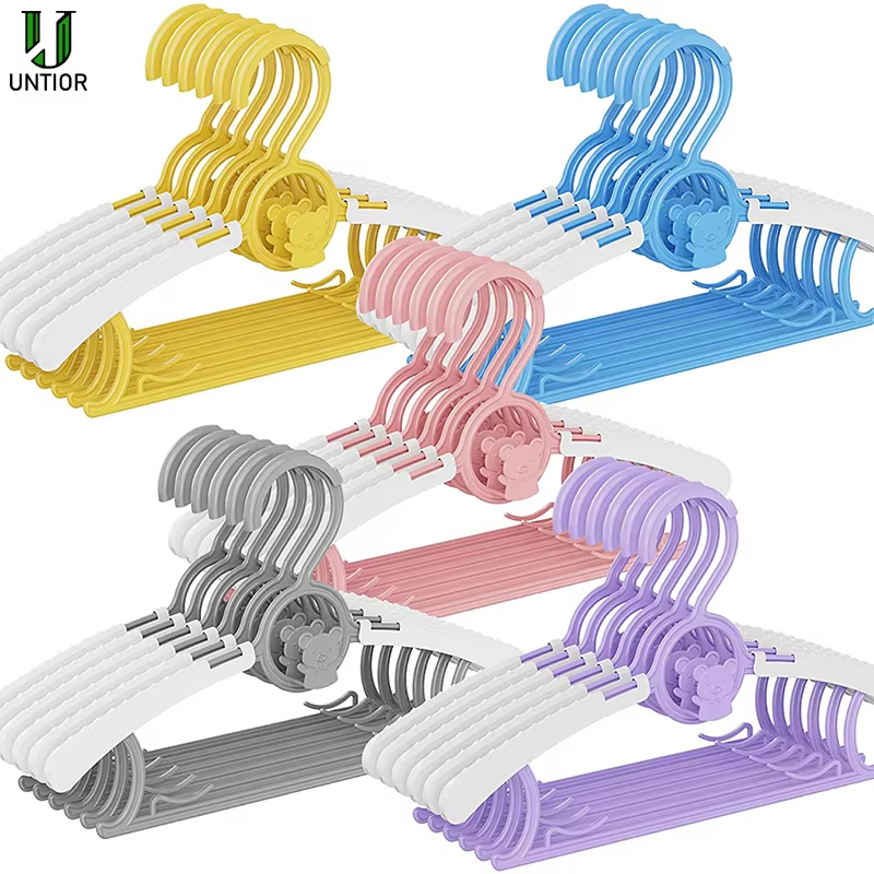 Baby Clothing Hangers - 10Pack Anti-Slip Baby Clothes Hanger Adjustable