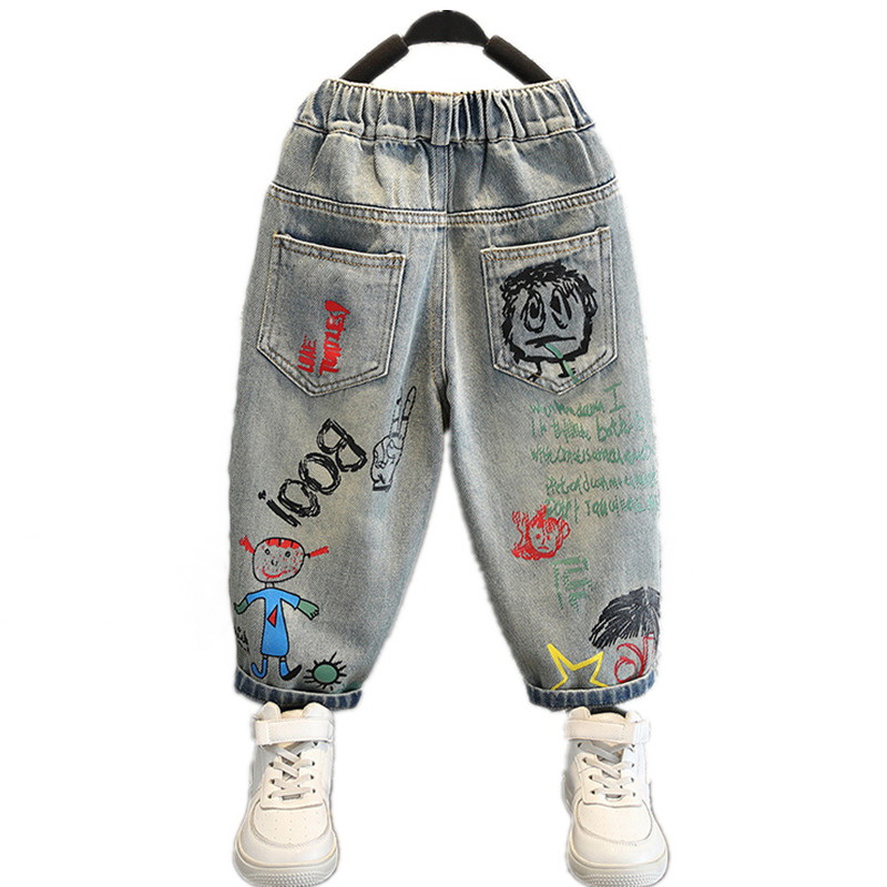 Baby Clothing Drawing - Baby Boy Jeans For Children Children's
