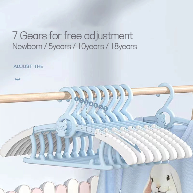 Baby Clothing Hangers - 10PCS Baby Clothes Hangers Extendable Anti