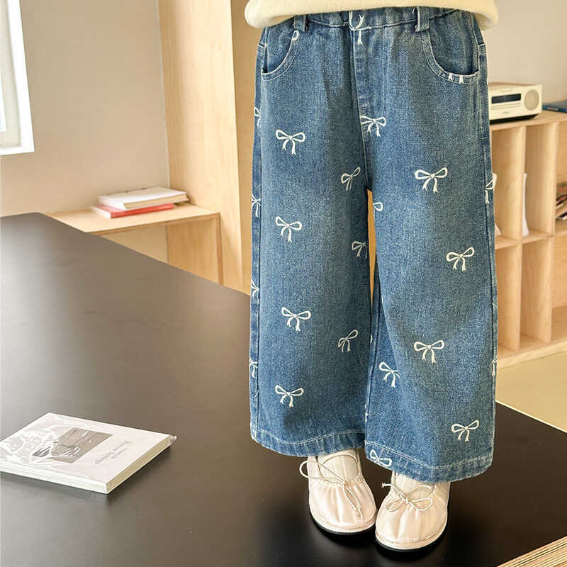 Girls Spring Autumn Jeans New  - Baby Clothing Drawing recension och pris