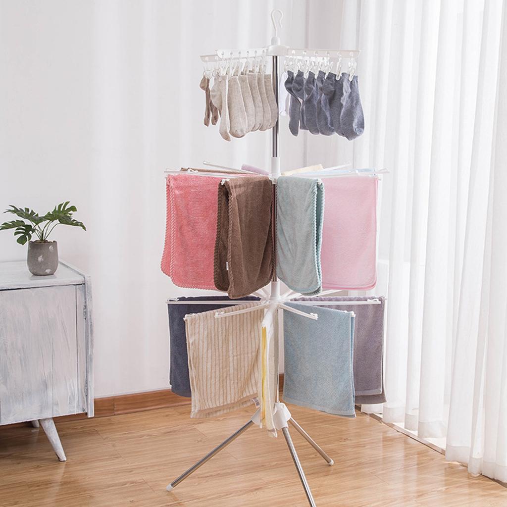 3 Tiers Foldable Drying Rack S - Baby Clothing Hangers recension och pris
