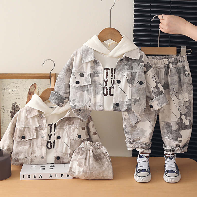 New Autumn Baby Clothes Suit C - Baby Clothing Drawing recension och pris