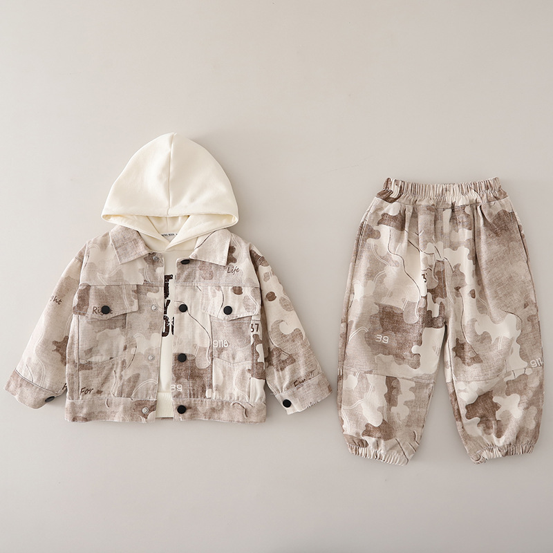 New Autumn Baby Clothes Suit C - Baby Clothing Drawing recension och pris
