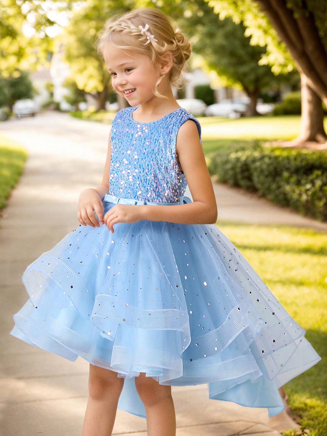 Baby Girl Princess Floral Sequ - Baby Clothing Dresser recension och pris