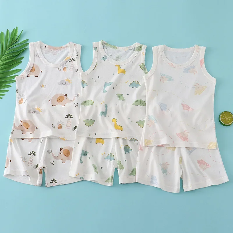 Kids Bamboo Cotton Vest Suit S - Baby Clothing Essentials recension och pris