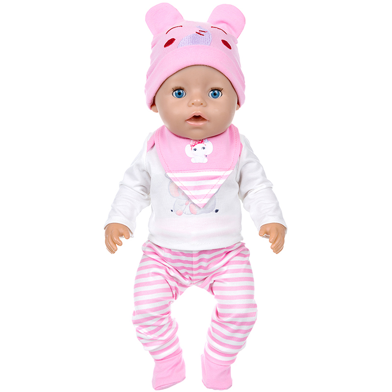 Doll Clothes Set for 16-18 Inc - Baby Clothing Essentials recension och pris