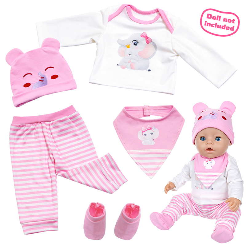 Doll Clothes Set for 16-18 Inc - Baby Clothing Essentials recension och pris