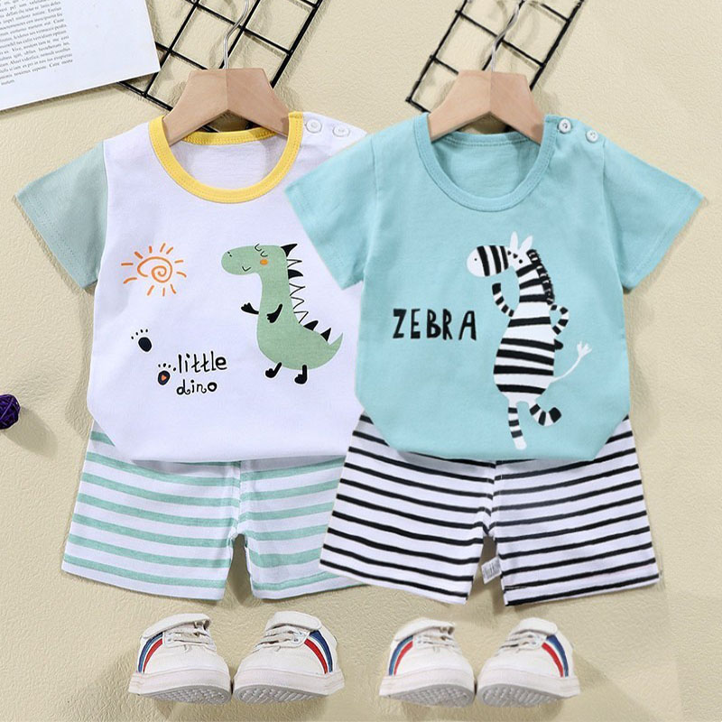 Cotton Tees+Shorts 2-piece Tra - Baby Clothing Essentials recension och pris