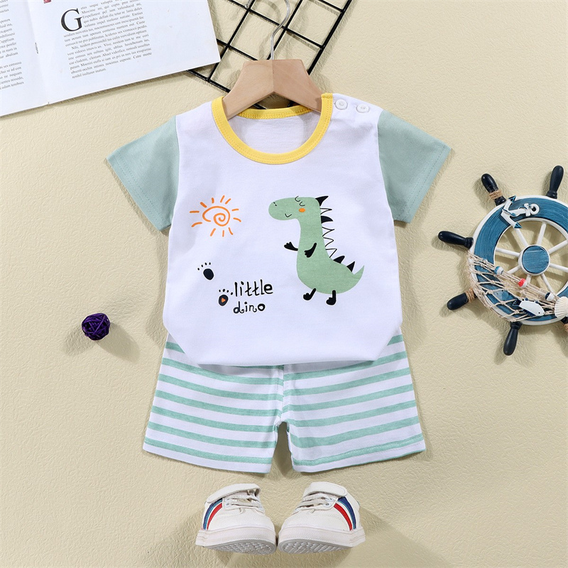 Cotton Tees+Shorts 2-piece Tra - Baby Clothing Essentials recension och pris