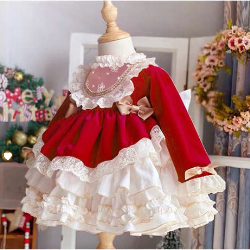 Girl Baby Party Dress New Span - Baby Clothing Dresser recension och pris