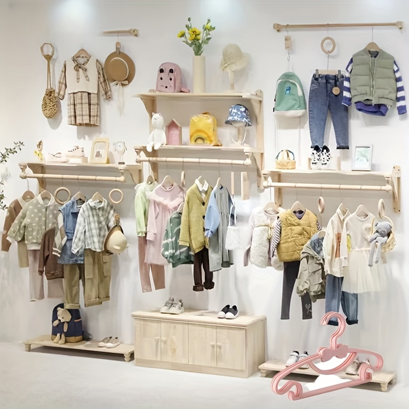 10 Pieces of Children's Hanger - Baby Clothing Hangers recension och pris