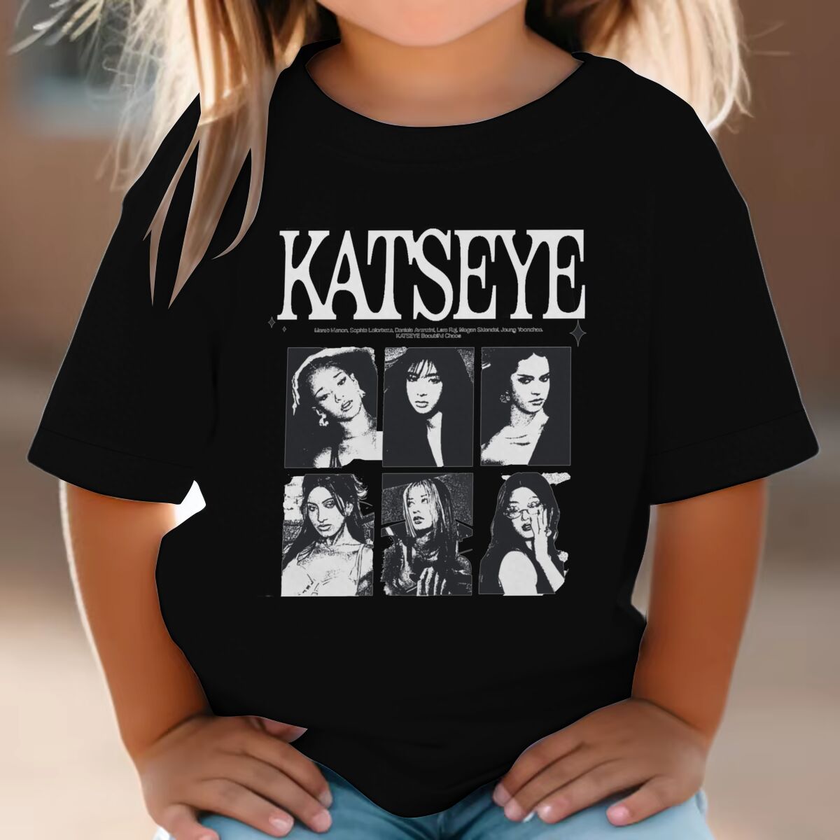 KATSEYE Print Summer Tops Girl - Baby Clothing Essentials recension och pris