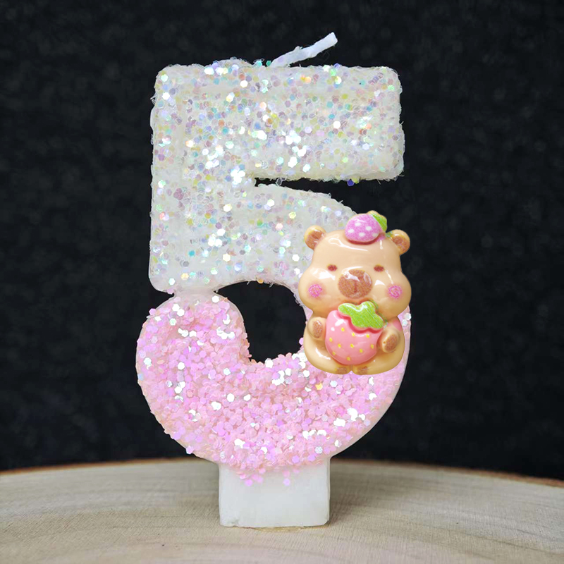 New Capybara Candles Cake Deco - Baby Clothing Event recension och pris