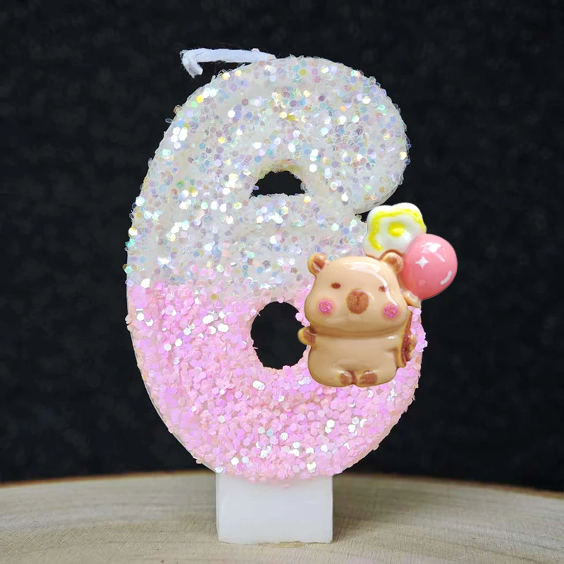 New Capybara Candles Cake Deco - Baby Clothing Event recension och pris