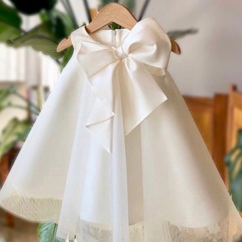 Summer Big Bow Baby Girl Dress - Baby Clothing Essentials recension och pris
