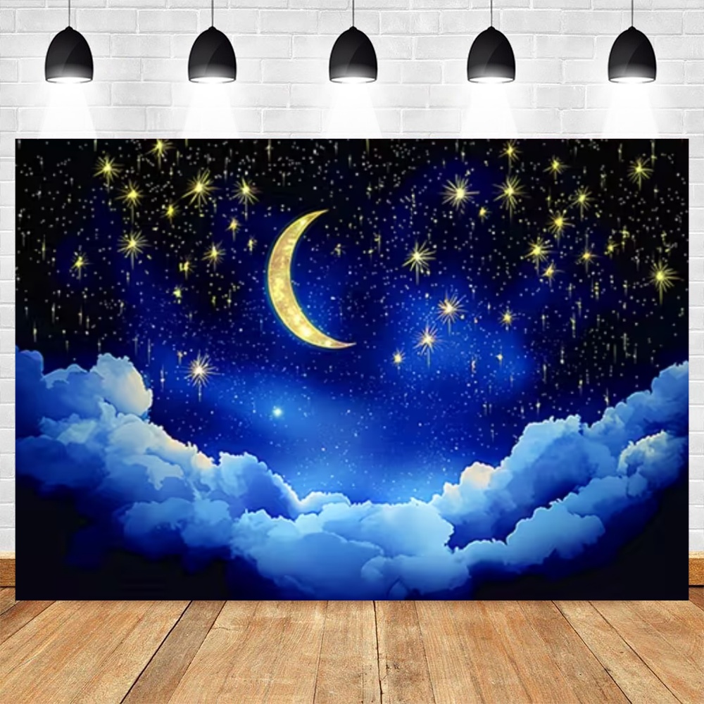 Night Starry Sky Theme Party D - Baby Clothing Event recension och pris