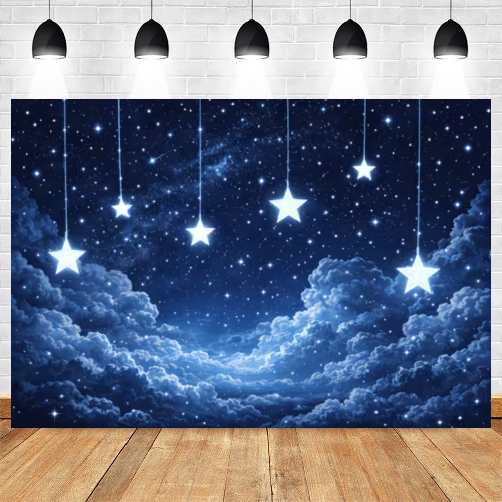 Night Starry Sky Theme Party D - Baby Clothing Event recension och pris