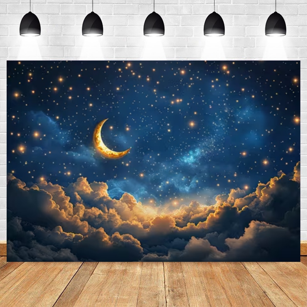 Night Starry Sky Theme Party D - Baby Clothing Event recension och pris