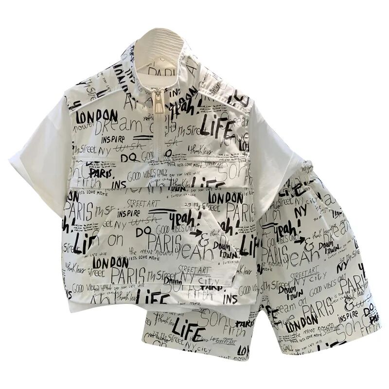 Boys Summer Clothing Set 2024  - Baby Clothing Drawing recension och pris