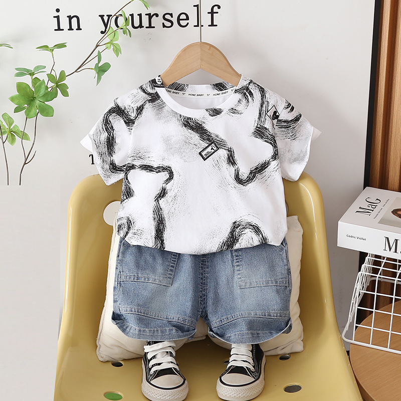 Toddler Boys Outfit Kids Summe - Baby Clothing Drawing recension och pris