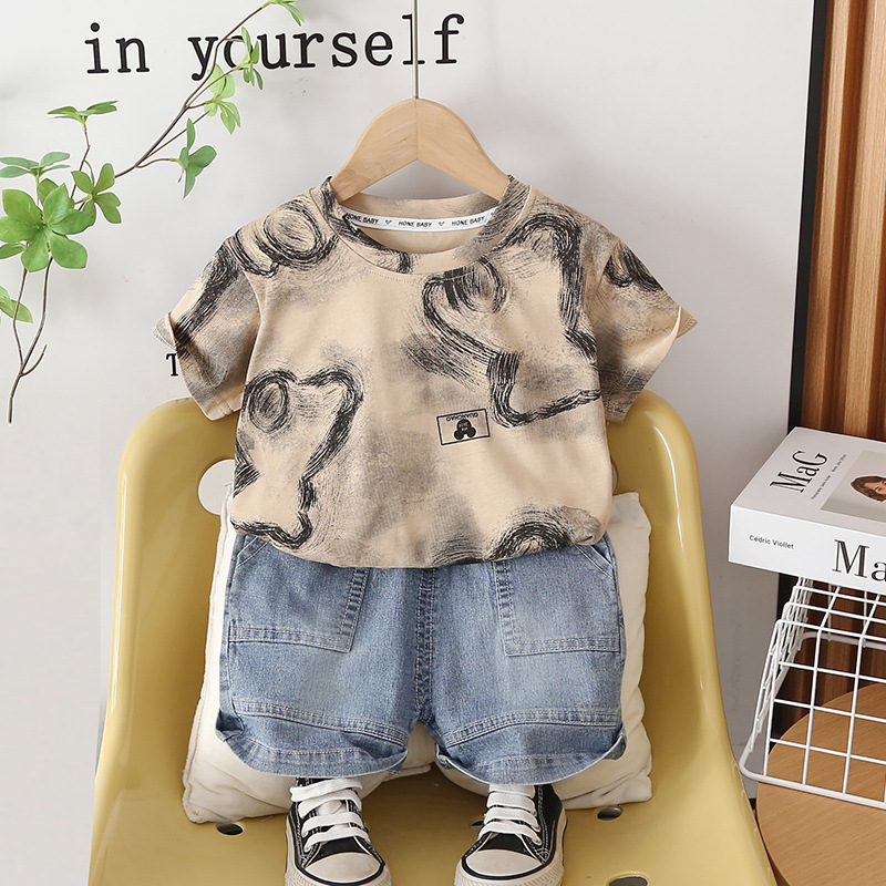 Toddler Boys Outfit Kids Summe - Baby Clothing Drawing recension och pris