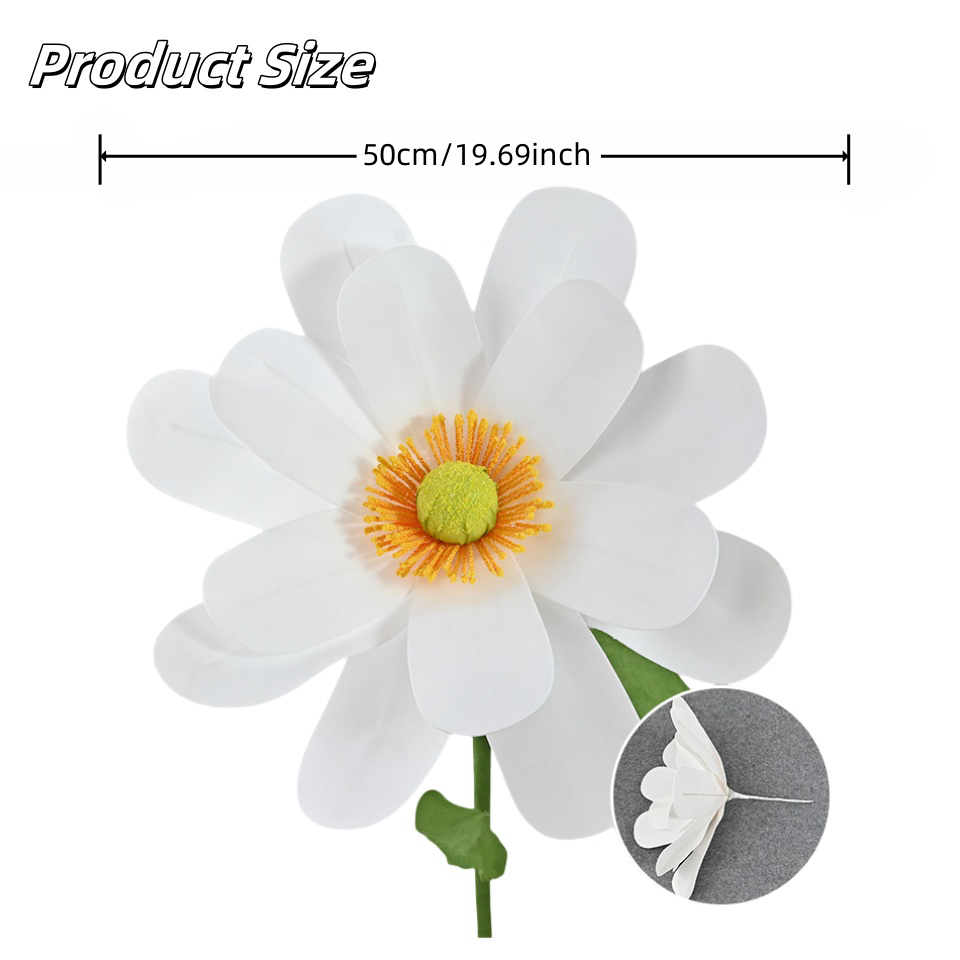 50 Cm Artificial Giant White F - Baby Clothing Stores recension och pris