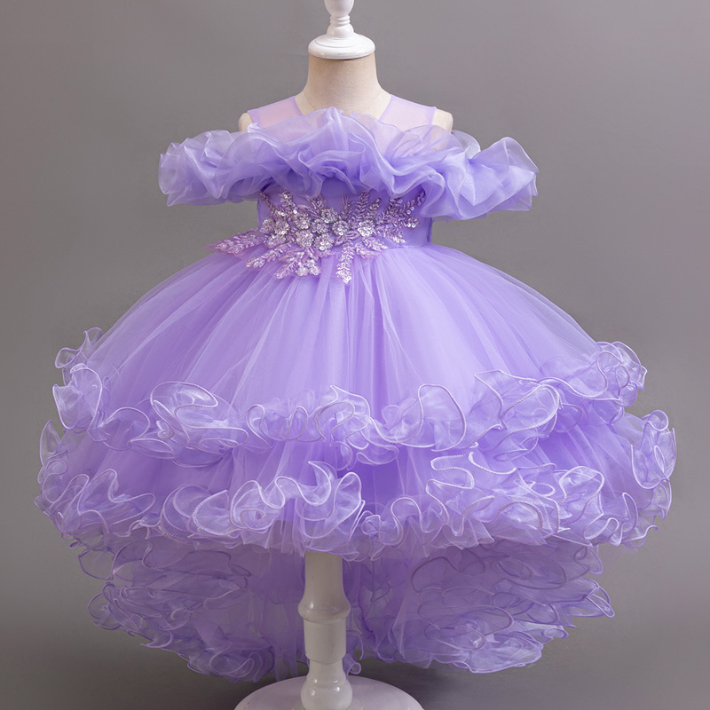 Girl Flower Princess Sequins B - Baby Clothing Dresser recension och pris