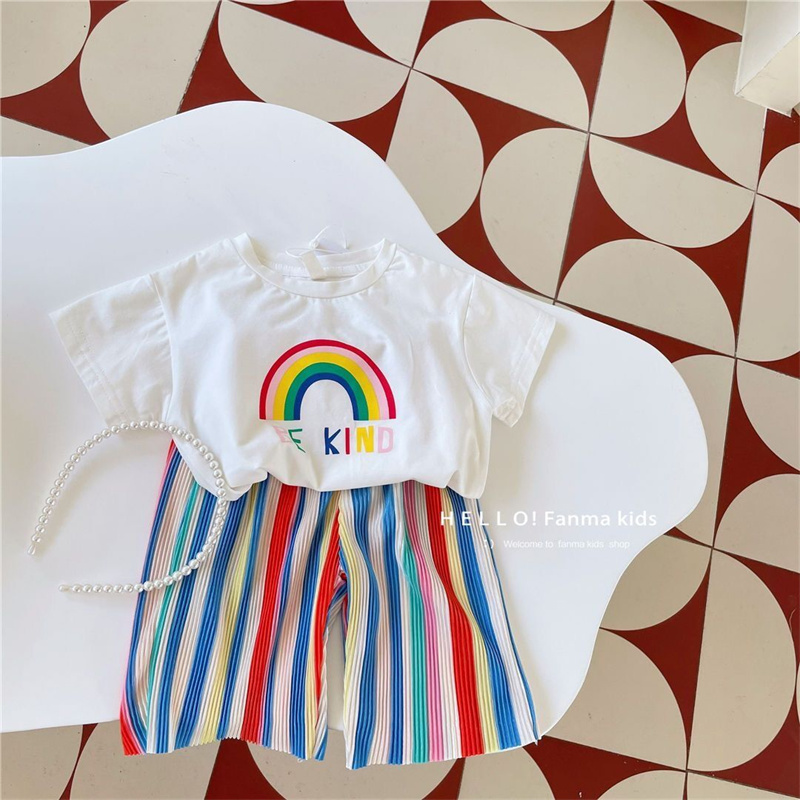 2024 Children's Summer Set Bab - Baby Clothing Drawing recension och pris