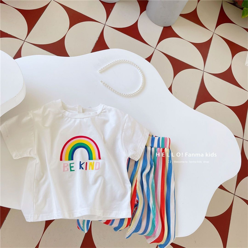 2024 Children's Summer Set Bab - Baby Clothing Drawing recension och pris