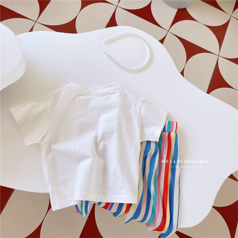 2024 Children's Summer Set Bab - Baby Clothing Drawing recension och pris