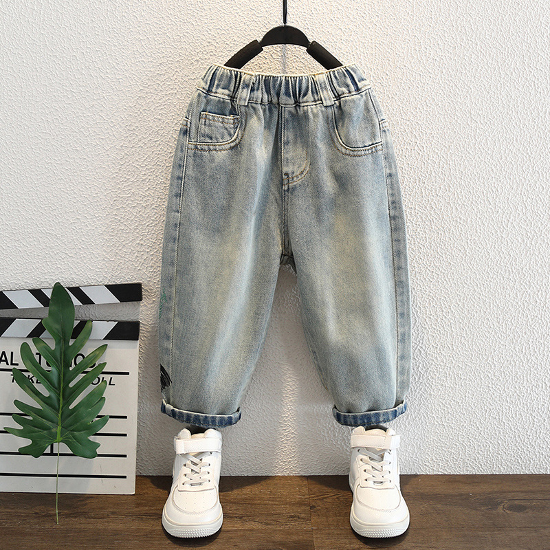 Baby Boy Jeans For Children Ch - Baby Clothing Drawing recension och pris
