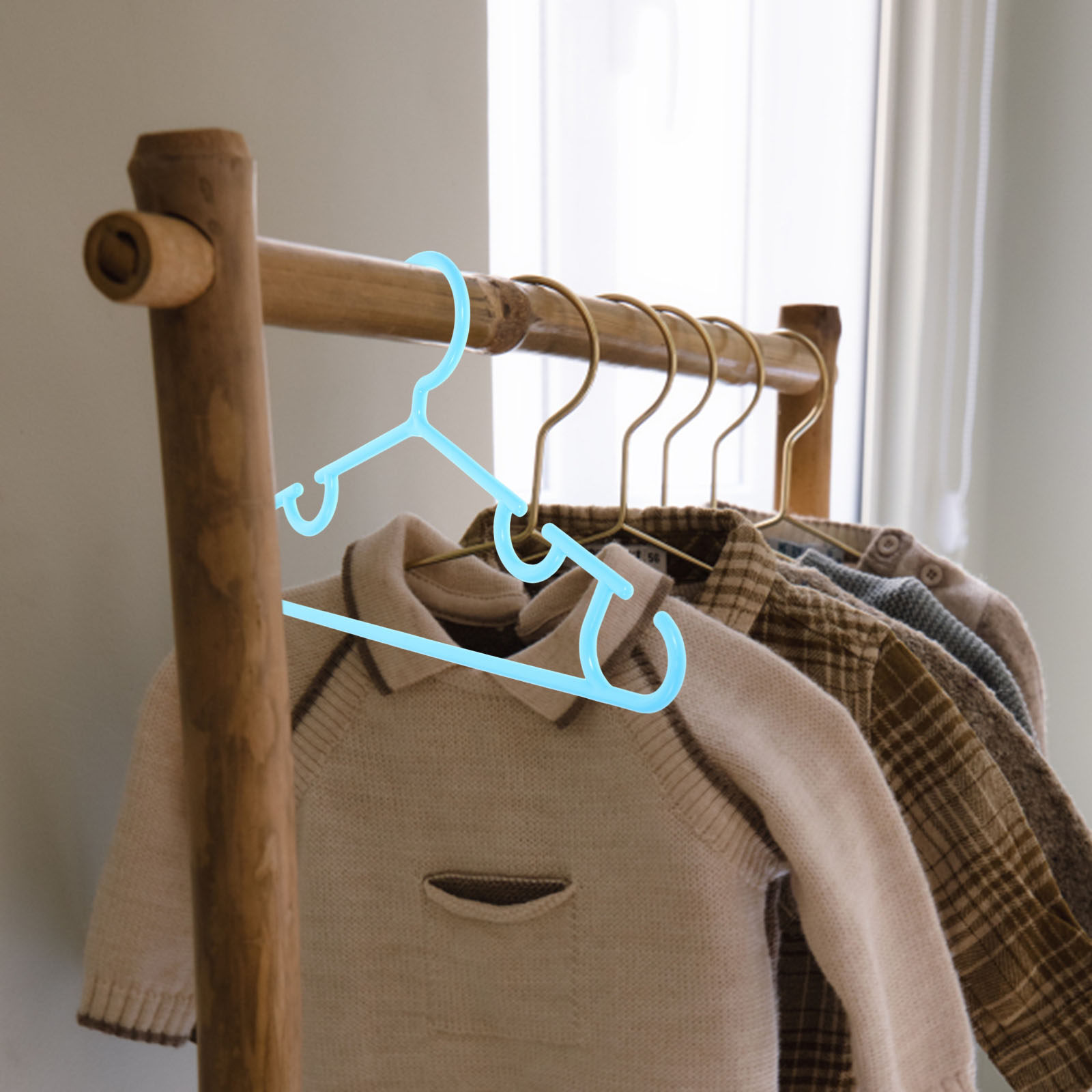 10Pcs Plastic Nonslip Baby Han - Baby Clothing Hangers recension och pris