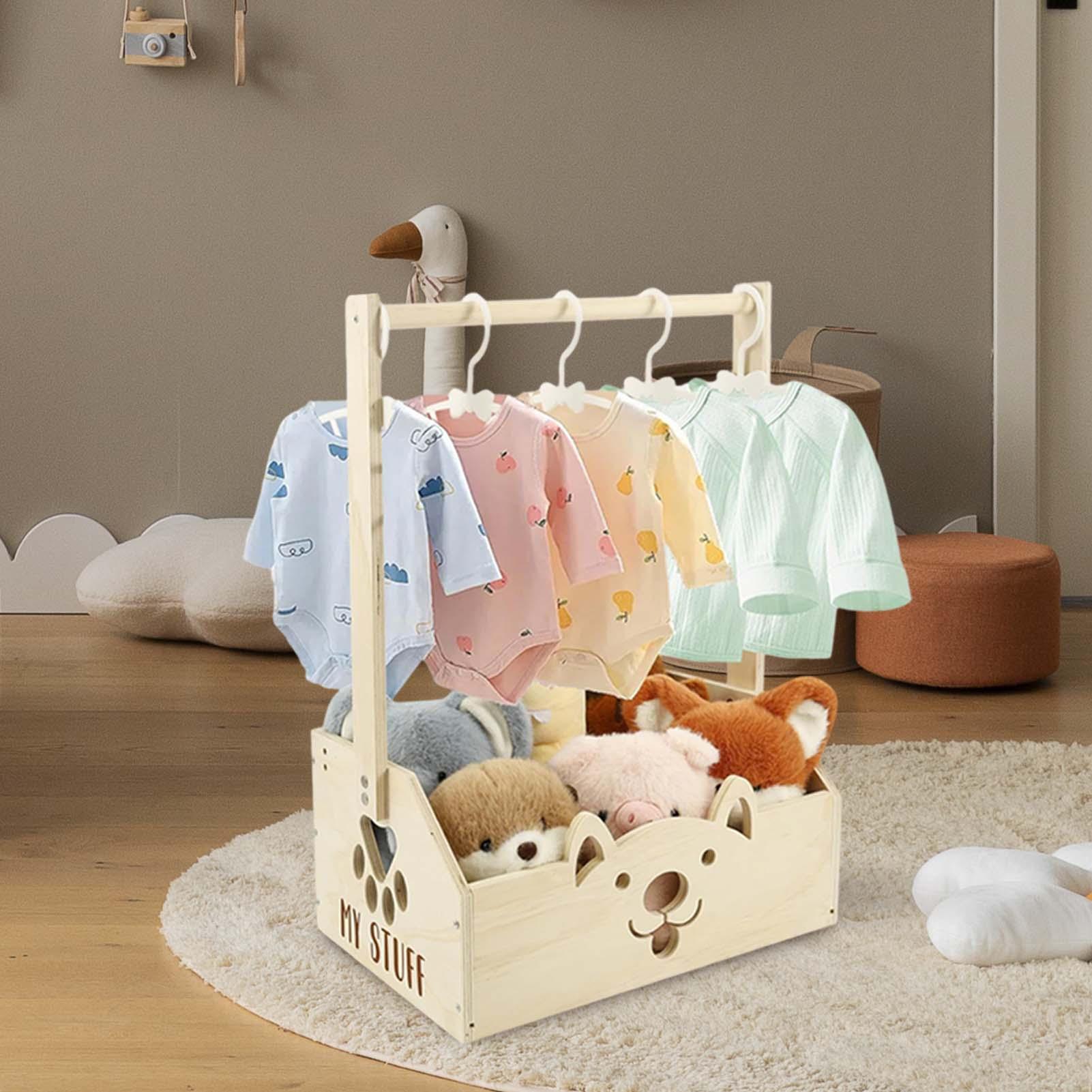 Wooden Storage Crate Baby Crat - Baby Clothing Rental recension och pris