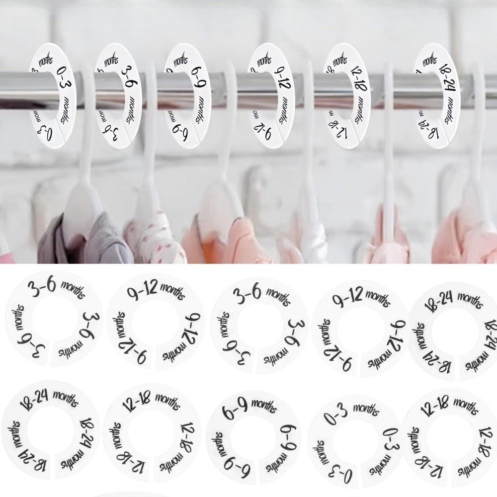 68/9Pcs Organizing Hangers Bab - Baby Clothing Hangers recension och pris