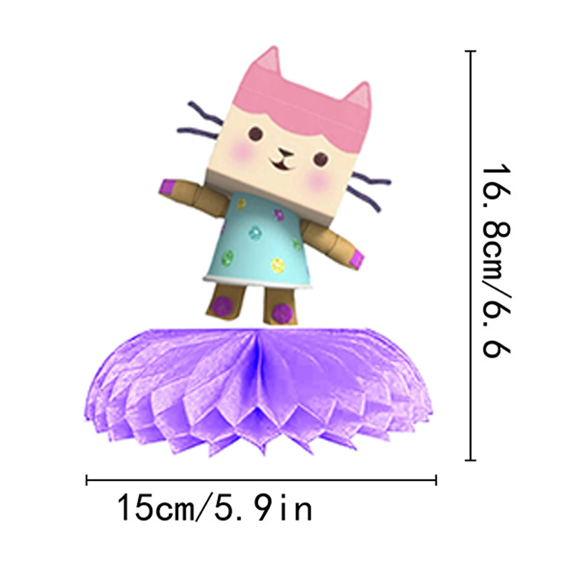 Gabby's Dollhouse paper honeyc - Baby Clothing Event recension och pris
