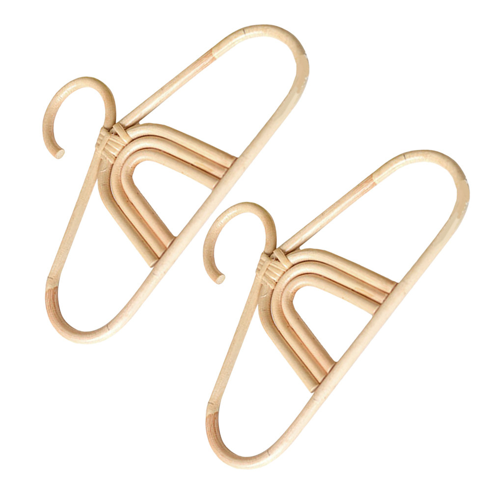 2Pcs Rattan Kids Hanger Eco Fr - Baby Clothing Hangers recension och pris